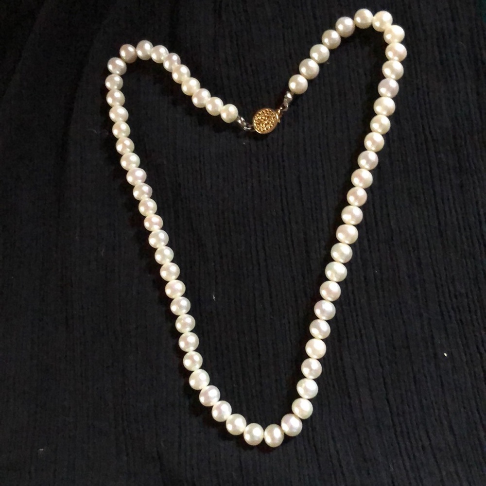 16” PEARL NECKLACE
